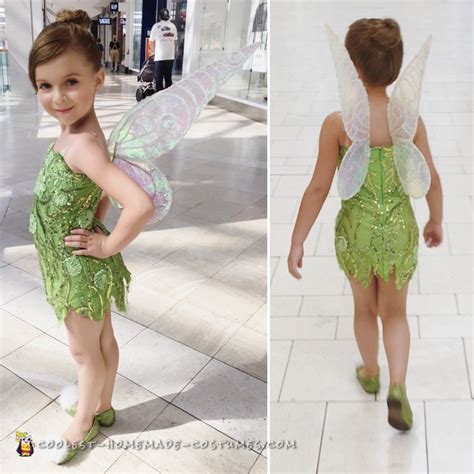 Adorable DIY Tinkerbell Costume