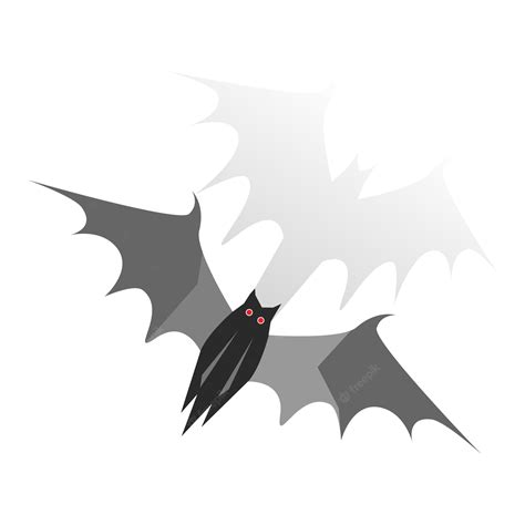 Premium Vector | Bats halloween night party accessories vector