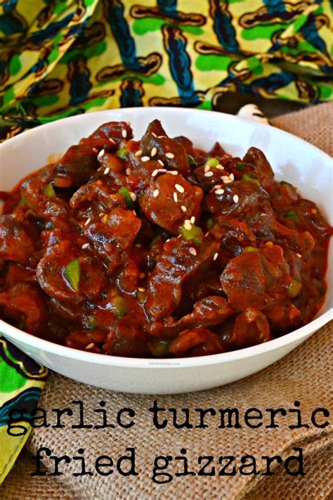 Garlic Turmeric Fried Gizzard | Gizzards recipe, Cooking recipes, Recipes