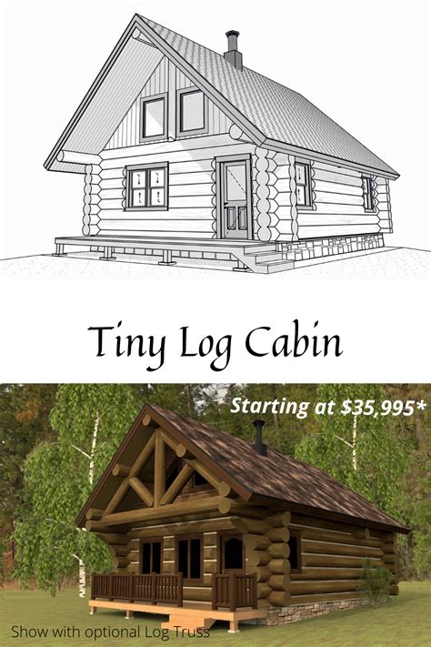 Build Your Get-A-Way Log Cabin | Handcrafted Log Kit