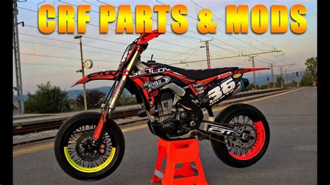 Inside Racing CRF 450 Supermoto | Parts & Mods Breakdown - YouTube