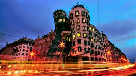 Unusual Dancing House, Prague. Czech Republic wallpapers and images ...