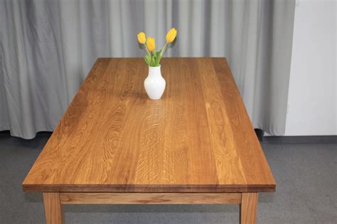 dining table made of solid oak wood table danish design REKORD furniture