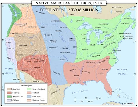 Interactive Map Of Native American Tribes