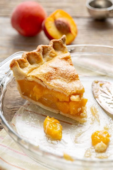 Old-Fashioned Fresh Peach Pie - Saving Room for Dessert