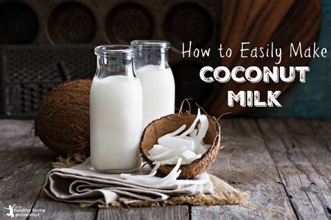 Homemade Coconut Milk (+ VIDEO) | The Healthy Home Economist