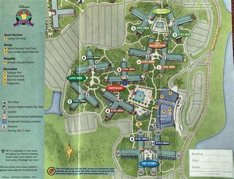 Disney World All Star Movie Resort Map | Draw A Topographic Map