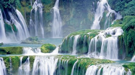 Waterfall Nature Wallpapers - Top Free Waterfall Nature Backgrounds ...