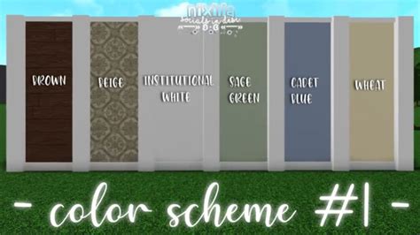 - 10 Color Scheme Ideas for Bloxburg Builds! - Bloxburg Tips and Tricks ...