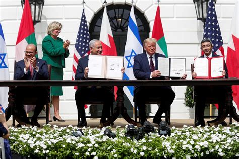 Trump critics hail accords between Israel and Arab countries even as ...