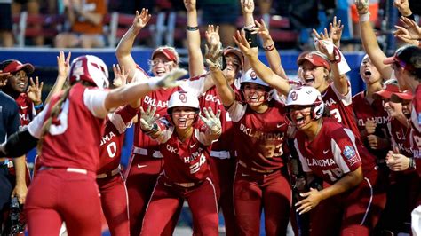 Powerhouse Oklahoma leads the preseason top 25 college softball ...