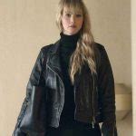 Red Sparrow Jennifer Lawrence (Dominika Egorova) Jacket - Leather Outwears