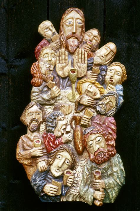 The Last Supper, hand carved sculpture | www.jozefsquare.com