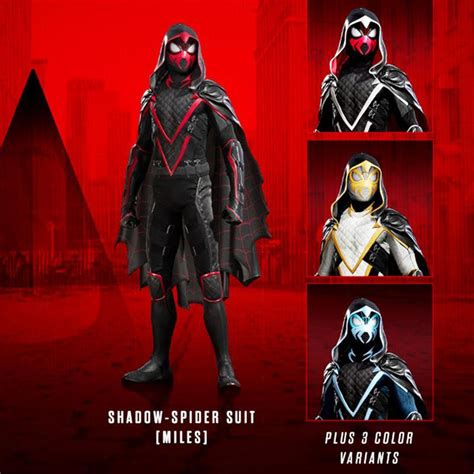 Spider-Man 2: PlayStation Reveals 6 New Suits for Miles Morales