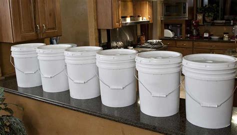 Supersizing Food Storage with BUCKETS - The Prepper Journal