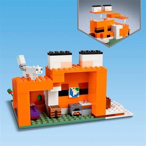 LEGO Minecraft The Fox Lodge 21178 6379562 - Best Buy