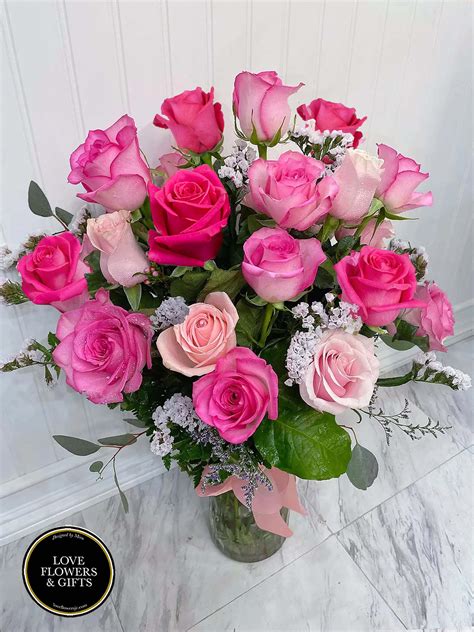 Fresh Pink Roses in Johns Creek, GA | Love Flowers and Gifts