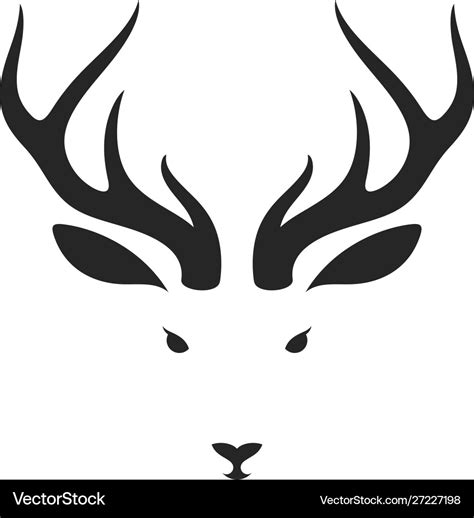 Deer logo Royalty Free Vector Image - VectorStock