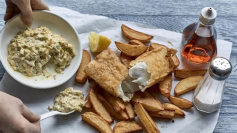 Fish and chips with tartare sauce recipe - BBC Food