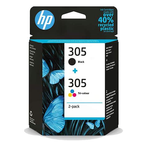 HP 305 - Original HP 305 Black & Colour Ink Cartridge Multipack - Ink ...