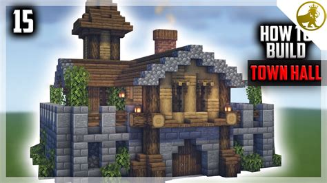 Minecraft Town Hall Design