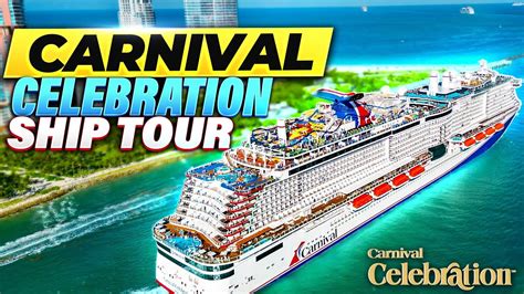 Carnival Celebration Ship Tour & Review - YouTube