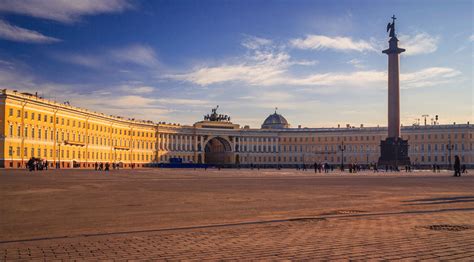 The architectural ensemble of the Palace Square - Saint-Petersburg ...