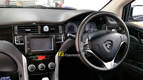 Proton Preve 2012 – Present Dashboard Design – Audiotech by Fasmoto