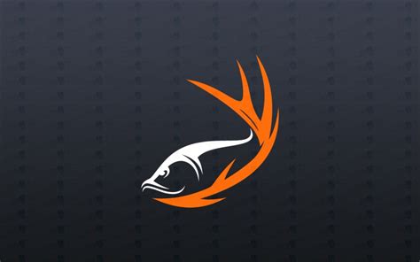 Creative Fishing Logo Hunting Logo OutDoor Logo - Lobotz