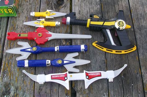 Mighty Morphin Power Rangers Weapons Toys