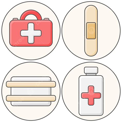 Medicine Bandage First Aid Kit Vector, Medicine, Bandage, Vector PNG ...