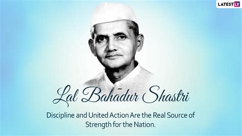 Lal Bahadur Shastri Jayanti 2022 Wishes & HD Images: Send WhatsApp ...