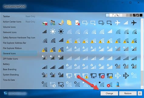 How To Customize Windows 10 Icons Using Customizergod | techdirs