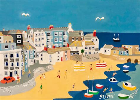 St Ives, Cornwall, Framed Art Print, Richard Lodey, Association of ...