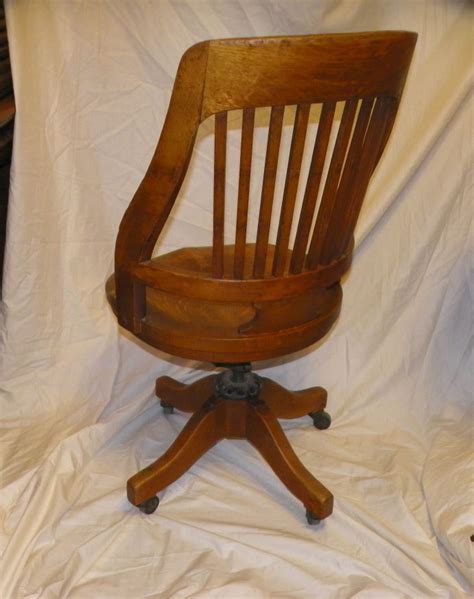 Bargain John's Antiques | Antique Oak Office Chair - Bargain John's ...