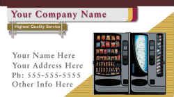 Business Cards | Vending Business Cards | Vending Service Cards