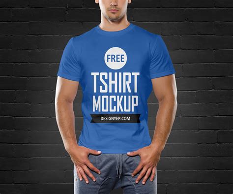 Free Men T Shirt Mockup PSD :: Behance