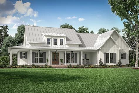 Modern Farmhouse Plans - Architectural Designs