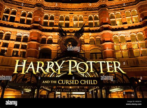 Harry Potter And The Cursed Child at the Palace Theatre London Stock ...