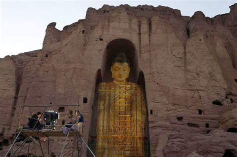 Afghanistan: Buddhas of Bamiyan resurrected as laser projections