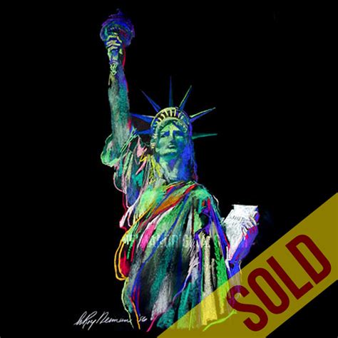 Statue of Liberty : Original Artwork by LeRoy Neiman