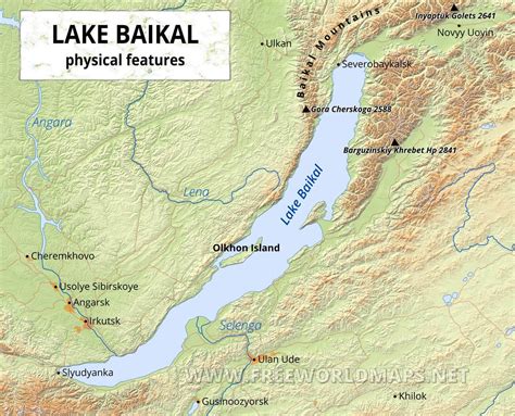 Lake Baikal maps