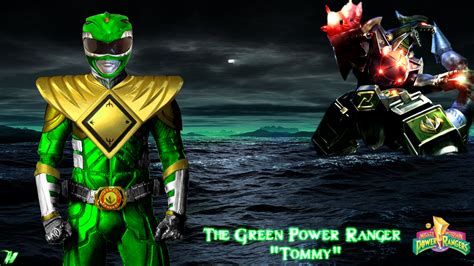 The Green Power Ranger and The Dragonzord by Theo-Kyp-Serenno on DeviantArt