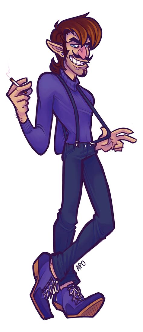 Waluigi by Apollyna on DeviantArt