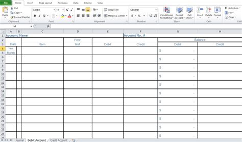 Free Bookkeeping Templates For Small Business (Excel) - Excel TMP