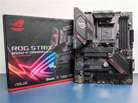 ASUS ROG STRIX B550-F GAMING (WI-FI) Motherboard Review - The Tech ...