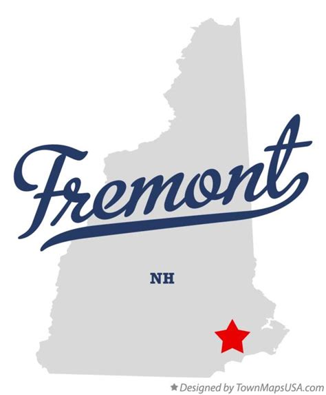 Map of Fremont, NH, New Hampshire