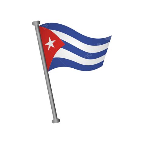 Cuba Flag, Cuba, Flag, Cuba Day PNG and Vector with Transparent ...