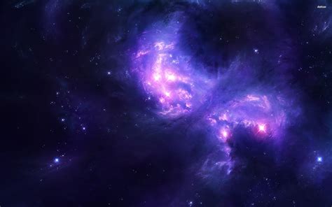 Purple Nebula Wallpaper - Fondo De Pantalla Espacio Pc (#2193047) - HD ...