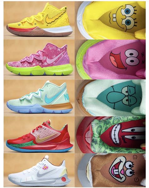 Upcoming collaboration with Nike and Spongebob Squarepants for NBA ...